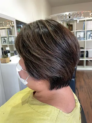 ショート SHINYA シンヤヘアーズのヘアスタイル