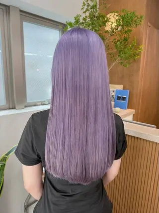 ロング 坂田 友梨奈のヘアスタイル