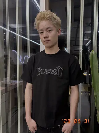 メンズ あずまりんの/メンズ /ホワイトベージュのヘアスタイル