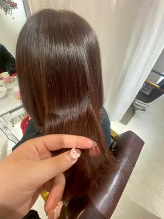 ロング カラー 🎀 マエカワ ユウリ 🎀のヘアスタイル