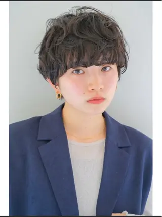 ショート 櫻井 香織のヘアスタイル