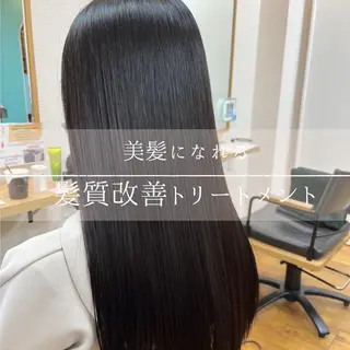 ロング MOLLASALON 浅香山店所属・ツジ モモカのヘアスタイル