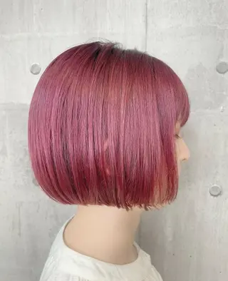 カラー ショート N° aria 三軒茶屋のヘアスタイル