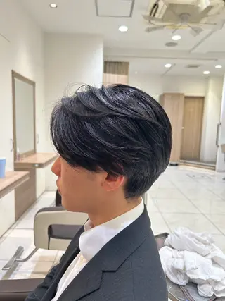 ショート メンズ ハイトーン/レイヤー 藤田健太郎のヘアスタイル