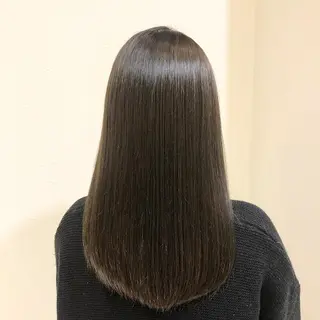 ロング カラー 森 邑奈のヘアスタイル