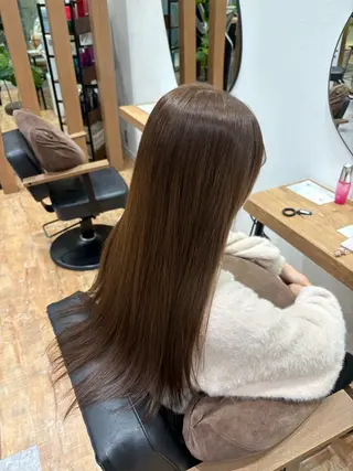 カラー 透明感カラー/ダブル カラー/MAI🎀のヘアスタイル