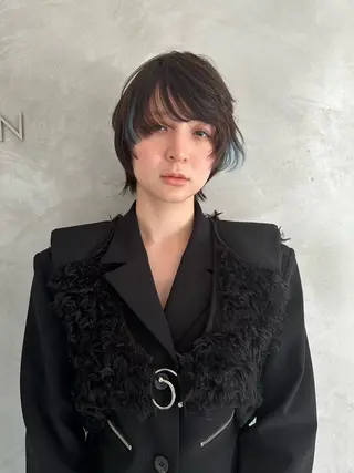 カラー ショートカット/入江 菜奈¥0のヘアスタイル