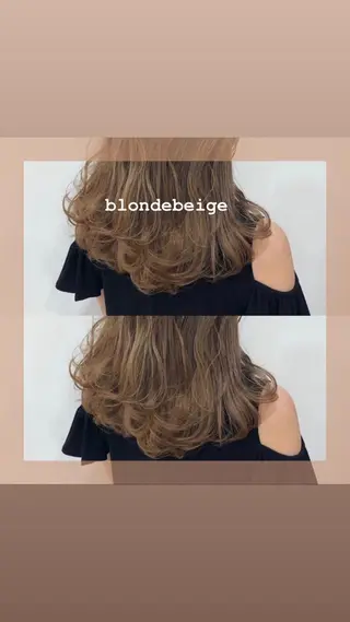 ロング カラー ヘアアレンジ 🌻Insta指名 NO.1🌻Shoのヘアスタイル