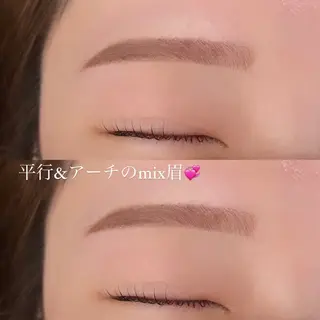 アイブロウ 🩵HARUHI 京都Two🩵のマツエク・マツパデザイン