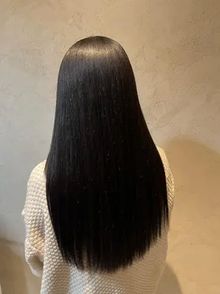 ロング パーマ 竹添 有梨沙のヘアスタイル