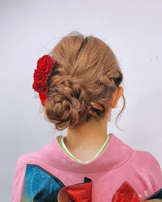 ヘアアレンジ Keep  HAIR DESIGN自由が丘所属・♦️髪質改善 /彩未♦️のヘアスタイル