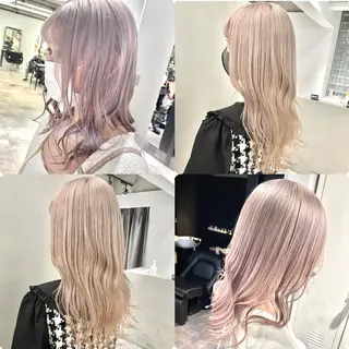 ロング カラー MiL所属・✨ハイトーン✨ 濱田知孝のヘアスタイル