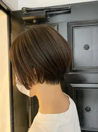ショート 丸みボブ　ショート ｍａｎａｍｉのヘアスタイル
