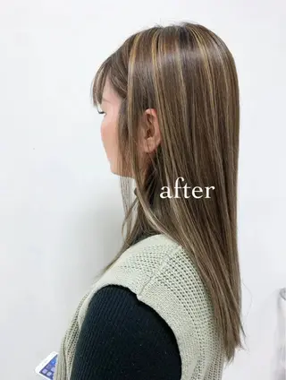 カラー 石毛 大翔のヘアスタイル