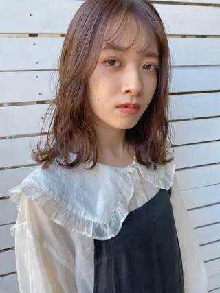 ミディアム カラー ance ayelashアンセアイラッシュ薬院店所属・神原 ありさのマツエク・マツパデザイン