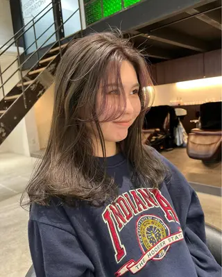 セミロング カラー Raf.hair design所属・MAYU / Raf.のヘアスタイル