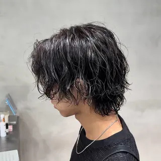 パーマ メンズ 当日予約⭕️ fifth渋谷太田のヘアスタイル
