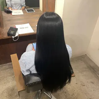 ロング カラー theBRIDGE/ 神谷ゆうなのヘアスタイル