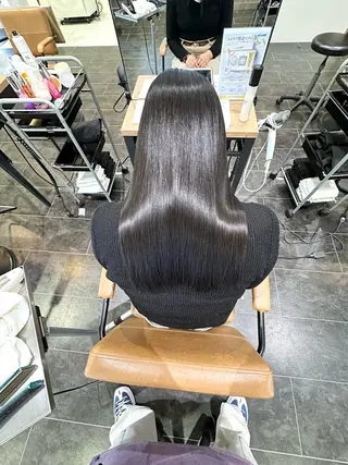 ロング パーマ A 間明店所属・夜営業/髪質改善 金沢/tatsukiのヘアスタイル