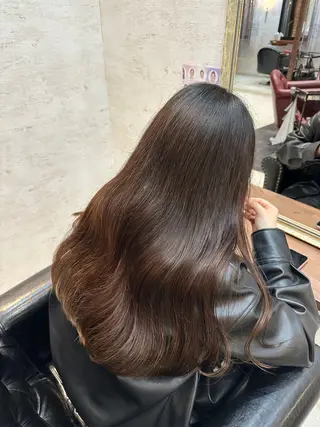 ロング ORANGE POP 検見川浜店所属・渡辺 りずのヘアスタイル