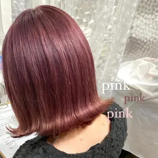カラー Eliss 堀江所属・暖色カラー🎀 門内 梨真のヘアスタイル