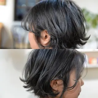 ショート カラー 大嶋 宏隆のヘアスタイル