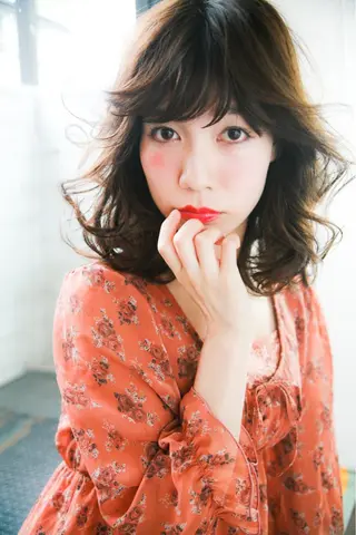 ミディアム hertim所属・髪質改善縮毛矯正 専門店のヘアスタイル