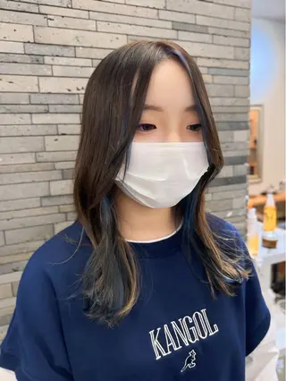 カラー 銀座/インナーカラー /髪質改善/せいぎのヘアスタイル