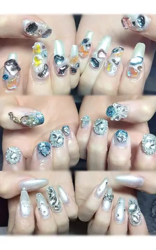 ネイル ‪ ʜᴀɴᴀ ほの‪のネイルデザイン