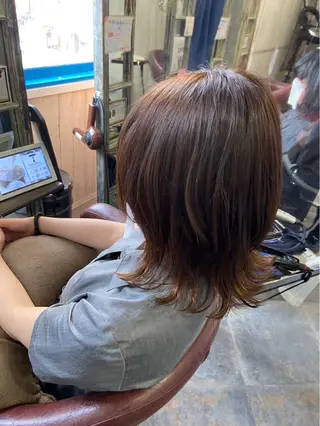 ミディアム 🎀飯野 心咲のヘアスタイル