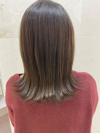 ミディアム カラー shanti 渡辺新也✂️のヘアスタイル