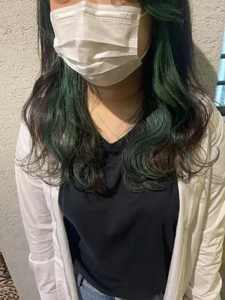 ミディアム カラー アティリー 西梅田のヘアスタイル