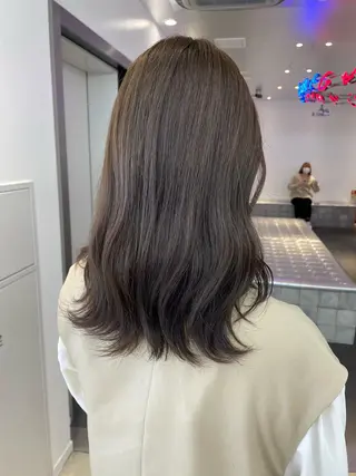 ロング カラー 💫艶ブリーチ特化/ ベージュ💫ユウゴのヘアスタイル