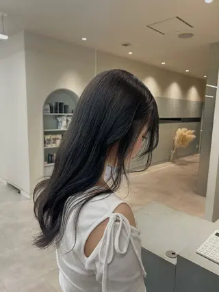 カラー 小野 美咲のヘアスタイル
