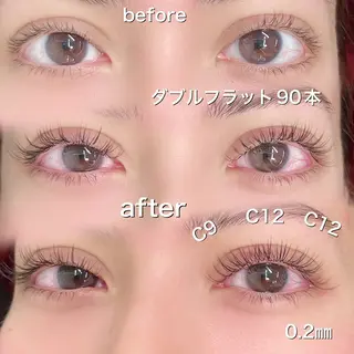 マツエク・マツパ linda lashesのマツエク・マツパデザイン