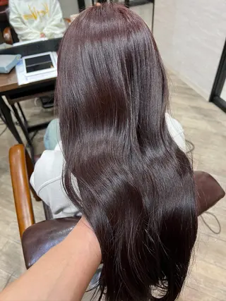 セミロング カラー 顔まわり職人🇰🇷 韓国ヘア/KAITOのヘアスタイル