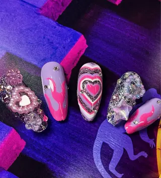 ネイル Nail Salon L'arc所属・☆Mèo ☆のネイルデザイン