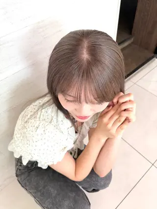 ロング ハイトーン/暖色⭐️ 💖石川町sayaのヘアスタイル
