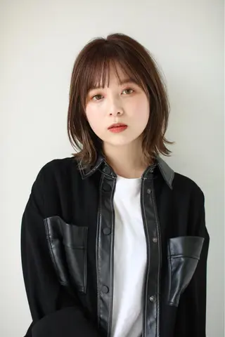 ショート La fith hair rond 立川店所属・kyosuke 透明感カラーのヘアスタイル