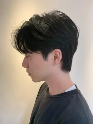 ショート メンズ スカイレビュー所属・Yu /マッシュ/ スパイキーショートのヘアスタイル