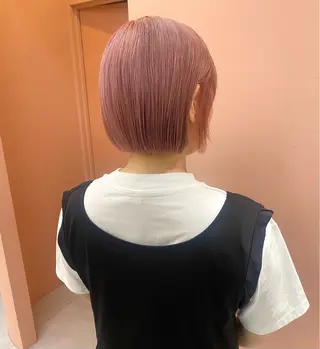 ショート カラー akim kaminoke所属・矢場町 🌟yopiのヘアスタイル