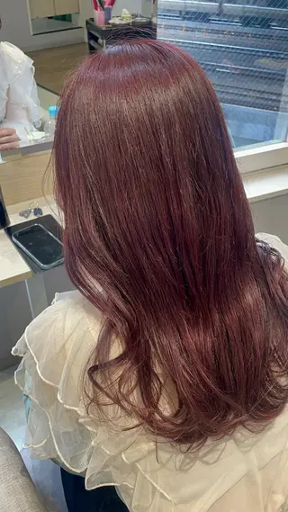 ロング カラー ayano / 透明感・くすみカラーのヘアスタイル