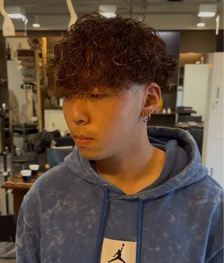 パーマ メンズ 年間2000名担当◎ パーマ職人/仲原佑樹のヘアスタイル