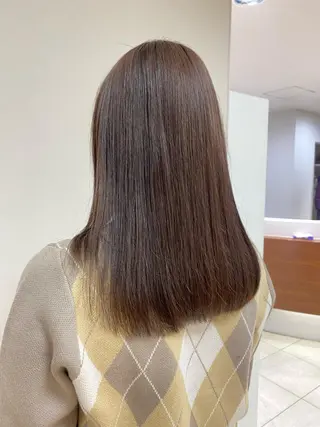 セミロング 🌈haru🌻 藤沢ハイトーン🌈のヘアスタイル