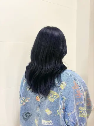 ロング カラー アフェクション金山所属・透明感カラー🫧/ 艶感/ayanaのヘアスタイル