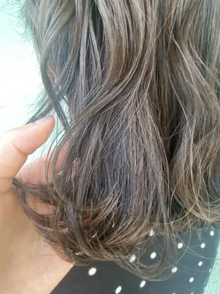 セミロング カラー ☔️サロンモデル募集 ☔️セイラ☔️のヘアスタイル