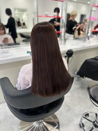 ロング 渋谷🥇透明感カラー 特化美容師のヘアスタイル