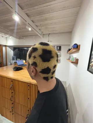 メンズ ノハナ💜北谷 BY MY SIDEのヘアスタイル