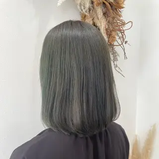 ミディアム カラー ゴトウ  アヤ bisou hairのヘアスタイル
