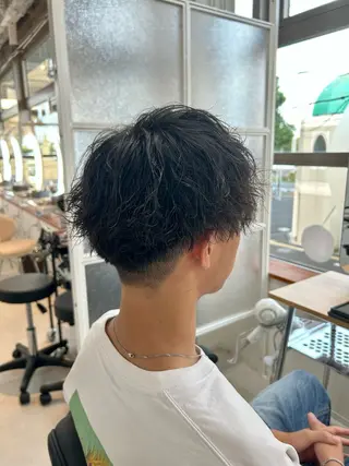 パーマ メンズ MICHIRU 🐈‍⬛💞のヘアスタイル